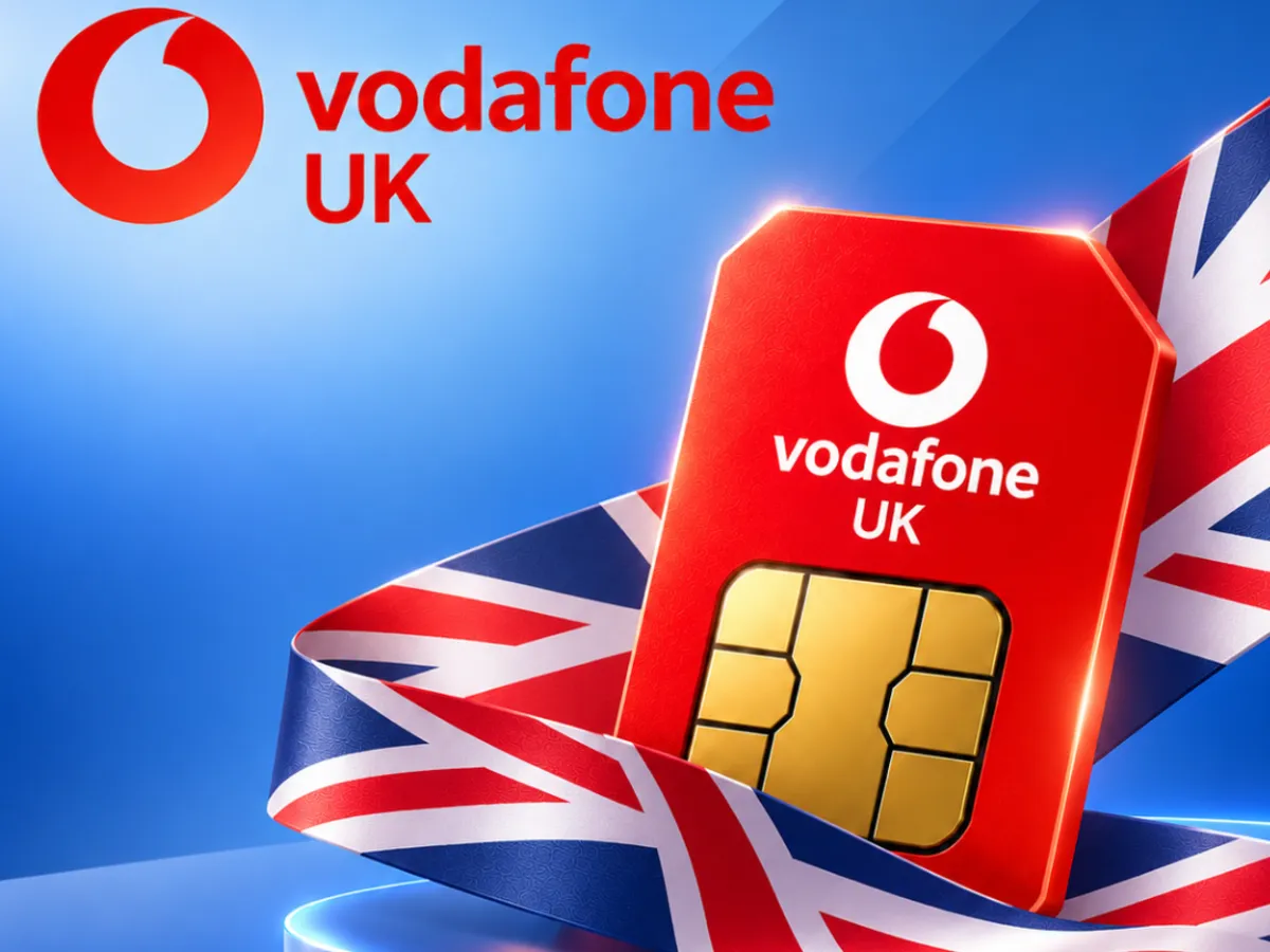 سیم کارت Vodafone انگلیس
